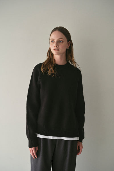 【10月29日(水)12:00〜 受注予約開始】サイドファスナーエンボスニット|SIDE ZIPPER EMBOSSED KNIT