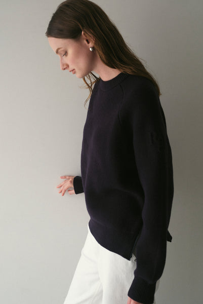 【10月29日(水)12:00〜 受注予約開始】サイドファスナーエンボスニット|SIDE ZIPPER EMBOSSED KNIT