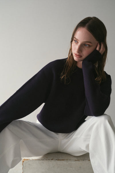 【10月29日(水)12:00〜 受注予約開始】サイドファスナーエンボスニット|SIDE ZIPPER EMBOSSED KNIT