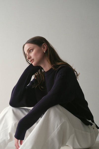 【10月29日(水)12:00〜 受注予約開始】サイドファスナーエンボスニット|SIDE ZIPPER EMBOSSED KNIT