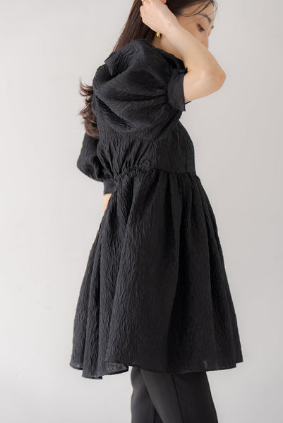 パフスリーブジャガードブラウス|PUFF SLEEVE JACQUARD BLOUSE