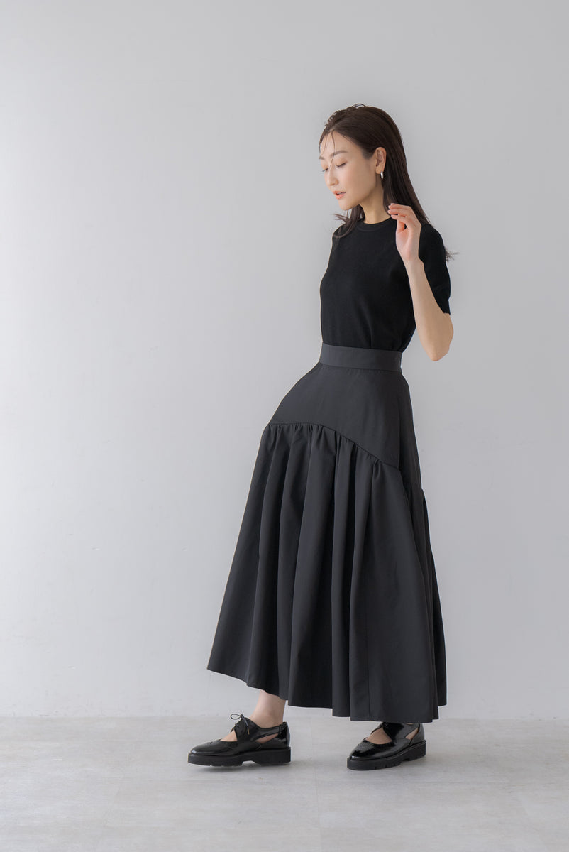 フレアタフタスカート｜FLARED TAFFETA SKIRTの通販｜regleam