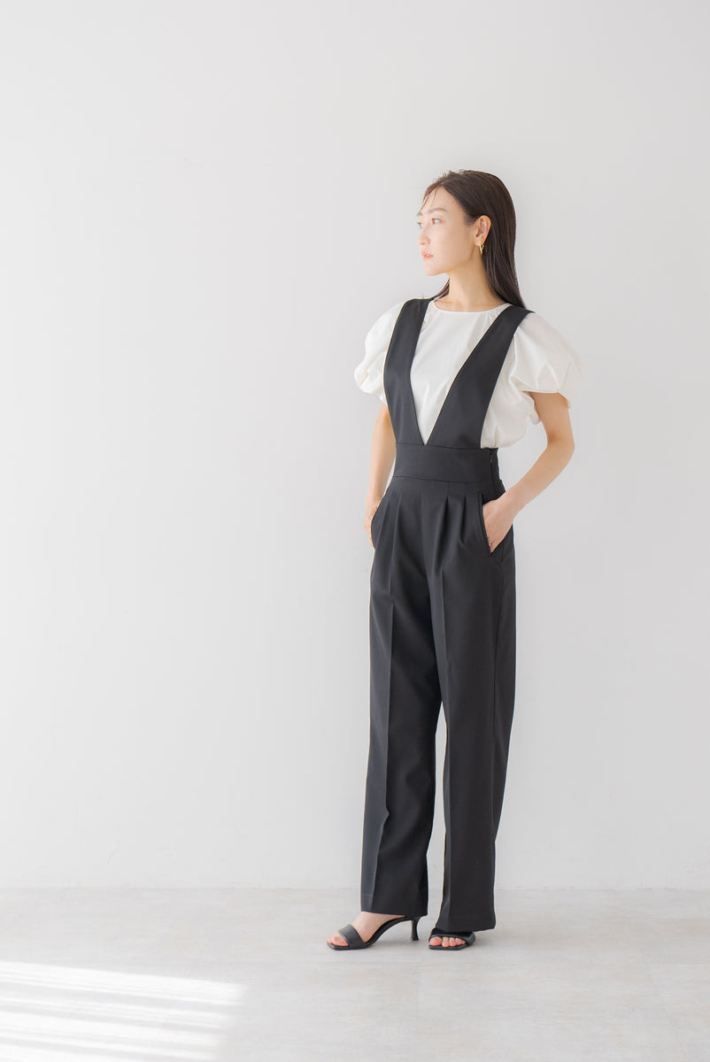 購入格安【rkn様専用】Vカットサロペット｜V CUT OVERALLS サロペット・オーバーオール・オールインワン