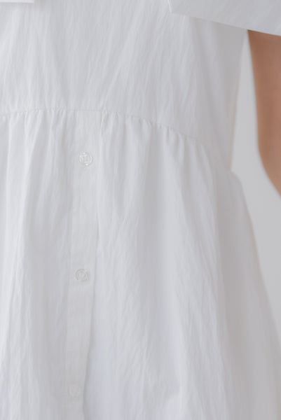 襟付き ティアードワンピース|COLLARED TIERED ONE PIECE