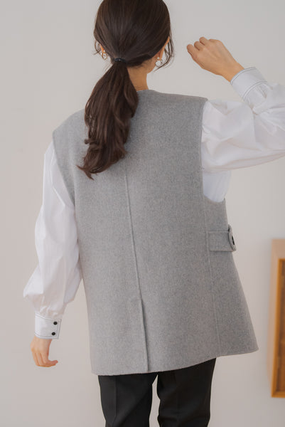 【10月25日(水)20:00〜 再販開始】ウールベスト|WOOL VEST