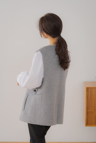 【10月25日(水)20:00〜 再販開始】ウールベスト|WOOL VEST