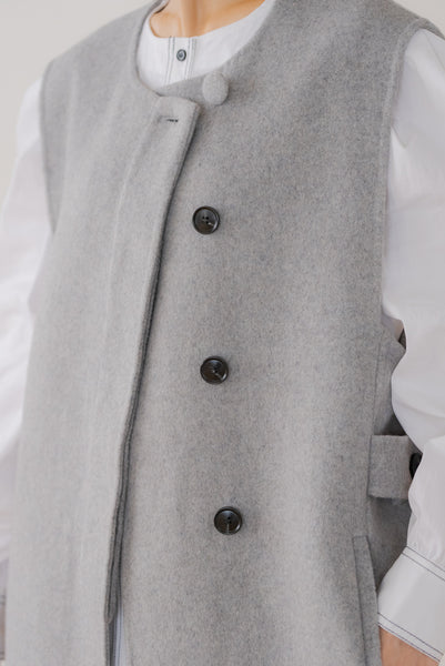 【10月25日(水)20:00〜 再販開始】ウールベスト|WOOL VEST