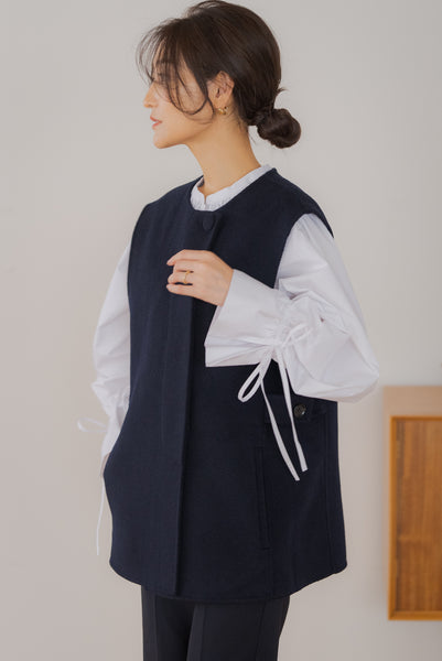 【10月25日(水)20:00〜 再販開始】ウールベスト|WOOL VEST