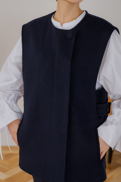 【10月25日(水)20:00〜 再販開始】ウールベスト|WOOL VEST