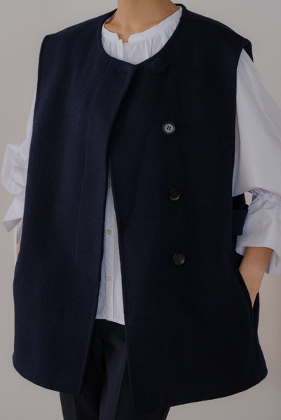 【10月25日(水)20:00〜 再販開始】ウールベスト|WOOL VEST