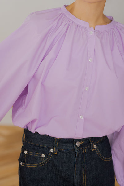 SLEEVE RIBBON BLOUSE