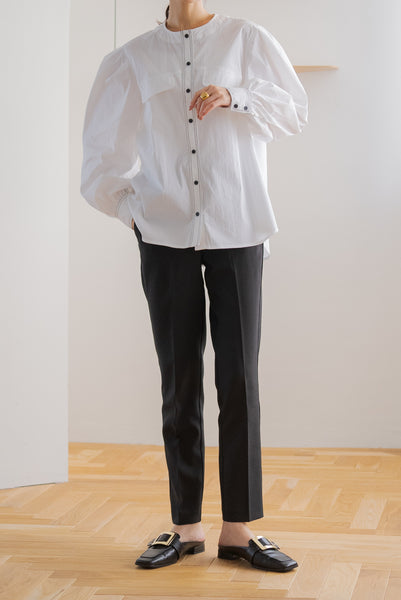 STITCH PUFF BLOUSE