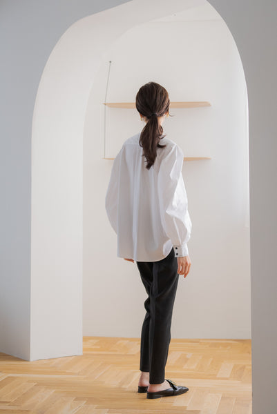 STITCH PUFF BLOUSE