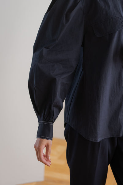STITCH PUFF BLOUSE