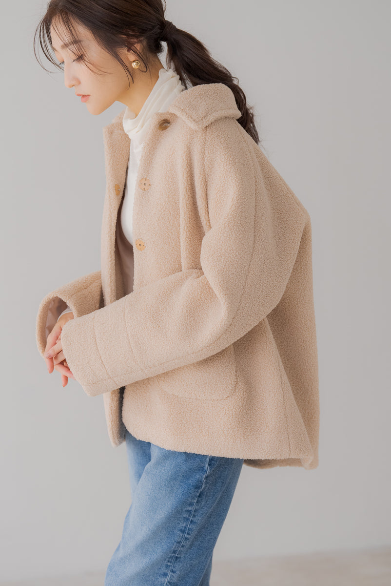 regleamリグリーム ブークレボタンジャケット ブークレジャケット｜BOUCLE JACKETの通販｜regleam