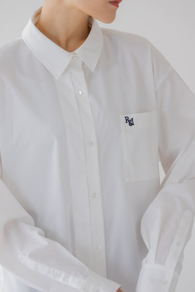 【4月17日(水)20:00〜 再販開始】ワンポイントビッグシャツ｜ONE POINT BIG SHIRT