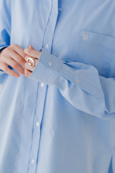 【4月17日(水)20:00〜 再販開始】ワンポイントビッグシャツ｜ONE POINT BIG SHIRT
