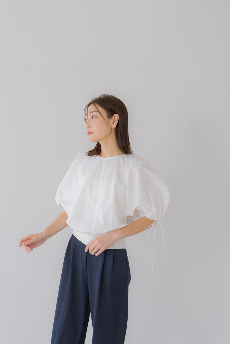 リグリーム♡ドルマンリボンブラウス美品 ドルマンリボンブラウス｜DOLMAN RIBBON BLOUSEの通販｜regleam