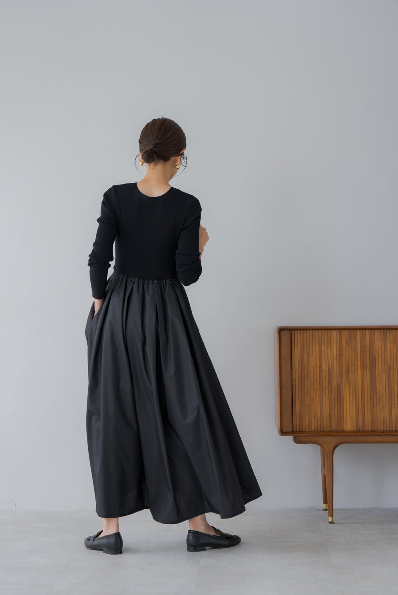 regleam リブニットドッキングワンピース RIB KNIT DRESS リブニットドッキングワンピース｜RIB KNIT DOCKING DRESSの通販