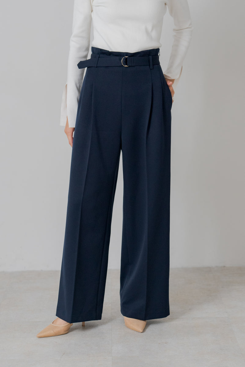 ベルト付きワイドパンツ｜BELT WIDE PANTSの通販｜regleam