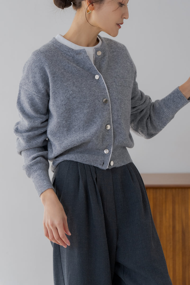 パイピング ショートカーディガン｜PIPING SHORT CARDIGANの通販