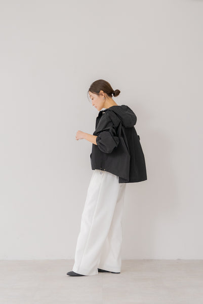 【4月22日(火)20:00〜 再販開始】ドロストフーディーブルゾン|DRAWSTRING HOODIE BLOUSON