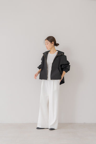【4月22日(火)20:00〜 再販開始】ドロストフーディーブルゾン|DRAWSTRING HOODIE BLOUSON