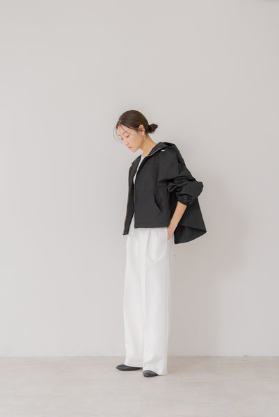 【4月22日(火)20:00〜 再販開始】ドロストフーディーブルゾン|DRAWSTRING HOODIE BLOUSON