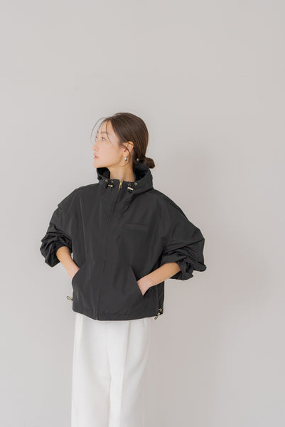 【4月22日(火)20:00〜 再販開始】ドロストフーディーブルゾン|DRAWSTRING HOODIE BLOUSON