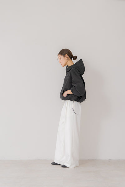 【4月22日(火)20:00〜 再販開始】ドロストフーディーブルゾン|DRAWSTRING HOODIE BLOUSON