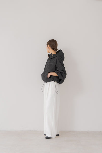 【4月22日(火)20:00〜 再販開始】ドロストフーディーブルゾン|DRAWSTRING HOODIE BLOUSON