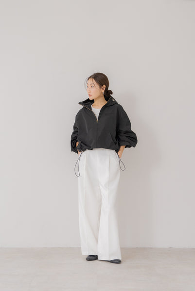 【4月22日(火)20:00〜 再販開始】ドロストフーディーブルゾン|DRAWSTRING HOODIE BLOUSON