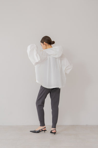 【4月22日(火)20:00〜 再販開始】ドロストフーディーブルゾン|DRAWSTRING HOODIE BLOUSON