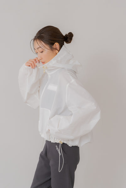 【4月22日(火)20:00〜 再販開始】ドロストフーディーブルゾン|DRAWSTRING HOODIE BLOUSON