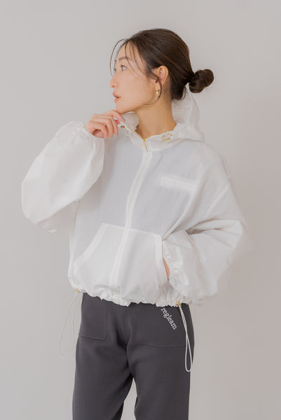 【4月22日(火)20:00〜 再販開始】ドロストフーディーブルゾン|DRAWSTRING HOODIE BLOUSON