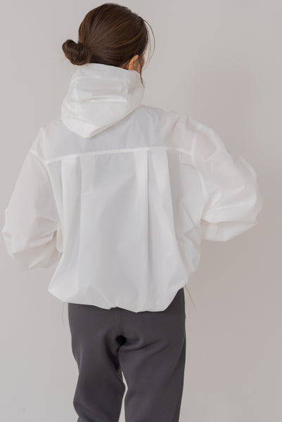 【4月22日(火)20:00〜 再販開始】ドロストフーディーブルゾン|DRAWSTRING HOODIE BLOUSON