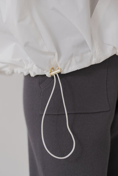 【4月22日(火)20:00〜 再販開始】ドロストフーディーブルゾン|DRAWSTRING HOODIE BLOUSON
