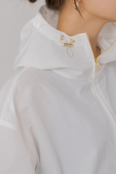 【4月22日(火)20:00〜 再販開始】ドロストフーディーブルゾン|DRAWSTRING HOODIE BLOUSON