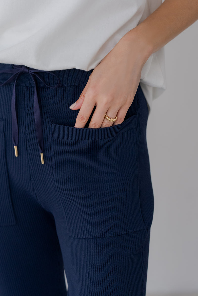 サマーニットポケットパンツ｜SUMMER KNIT POCKET PANTSの通販｜regleam