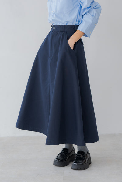 【10月27日(月)20:00〜 販売開始】チノ フレアスカート|CHINO FLARE SKIRT