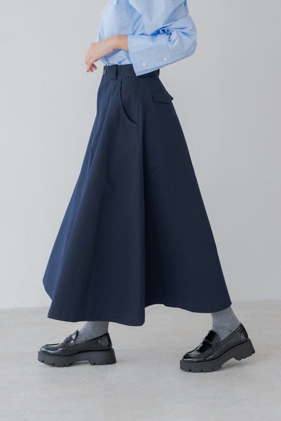 【10月27日(月)20:00〜 販売開始】チノ フレアスカート|CHINO FLARE SKIRT