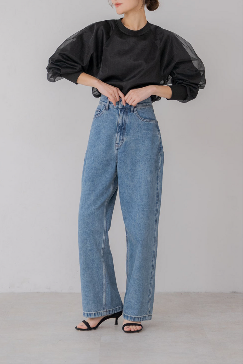 レイヤードチュールプルオーバー|LAYERED TULLE PULLOVERの通販 レイヤードチュールプルオーバー|LAYERED TULLE PULLOVERの通販