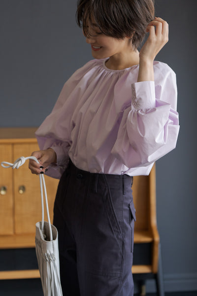 Renewal Gathered Puff Wide Blouse | RENEWAL GATHERED PUFF WIDE BLOUSE
