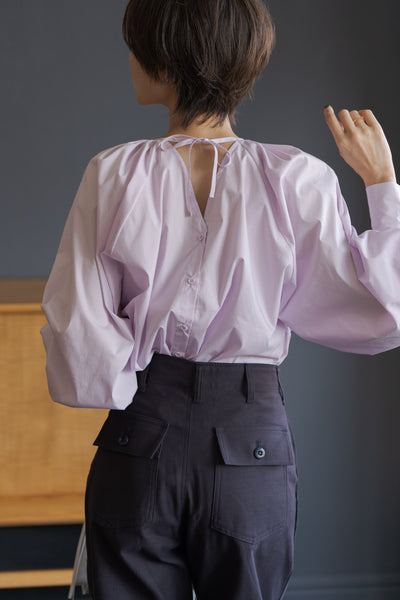 Renewal Gathered Puff Wide Blouse | RENEWAL GATHERED PUFF WIDE BLOUSE