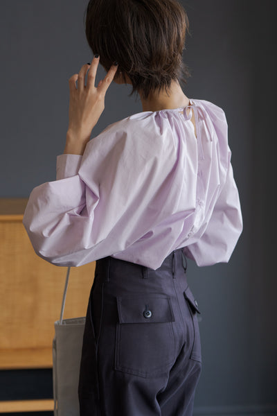 Renewal Gathered Puff Wide Blouse | RENEWAL GATHERED PUFF WIDE BLOUSE