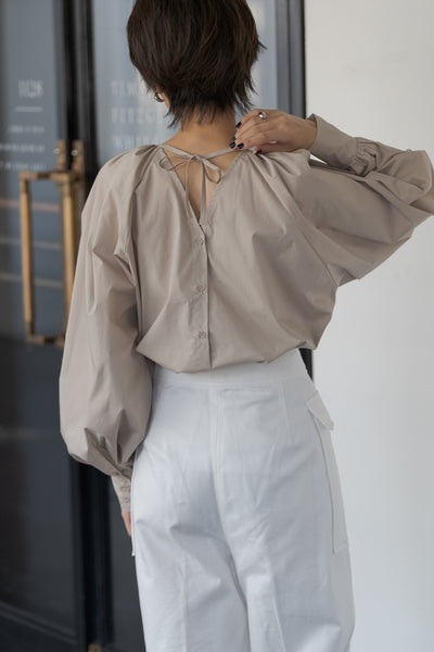 Renewal Gathered Puff Wide Blouse | RENEWAL GATHERED PUFF WIDE BLOUSE