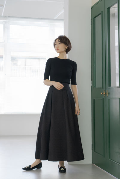 ジャガードタックスカート | JACQUARD TACK SKIRT