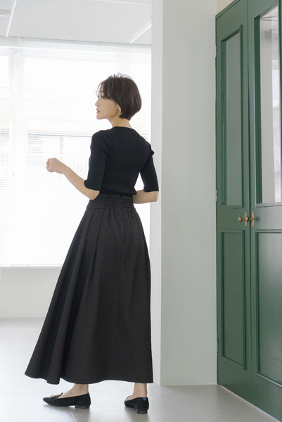 ジャガードタックスカート | JACQUARD TACK SKIRT