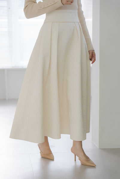 ジャガードタックスカート | JACQUARD TACK SKIRT