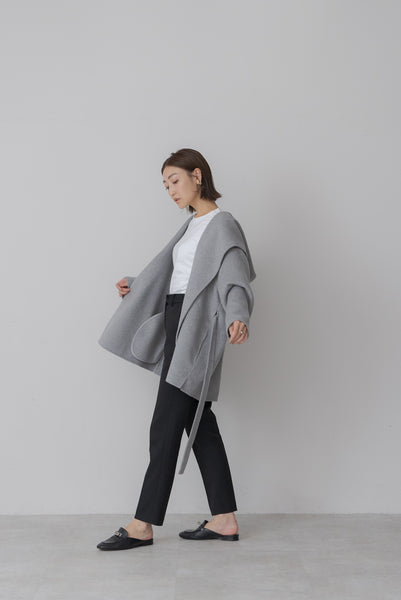 フーディーショートコート|HOODIE SHORT COAT